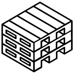 Palette rotomoulé