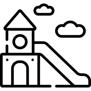 Aire de jeux rotomoulé