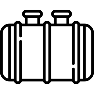 Fosse septique rotomoulé